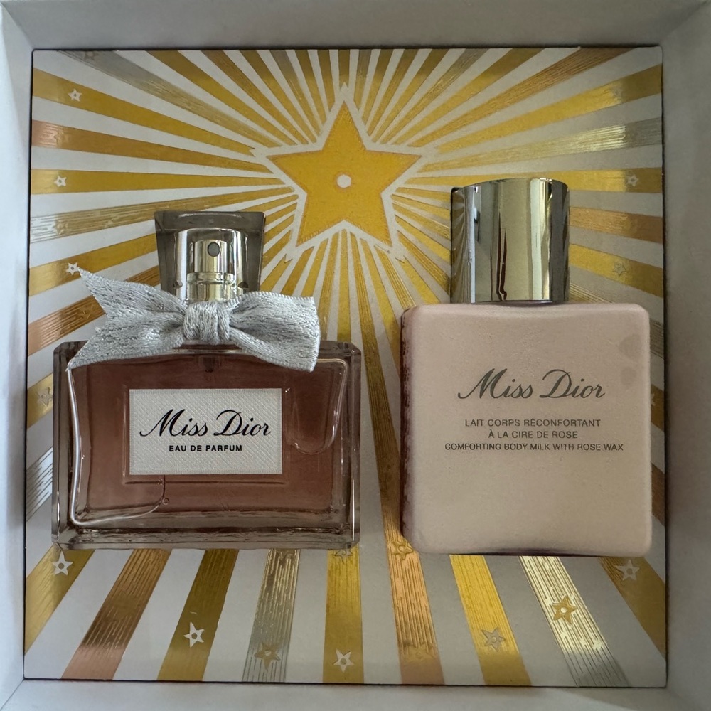 Miss Dior Eau de Parfum and Body Milk Set HOLIDAY 2025 NWT